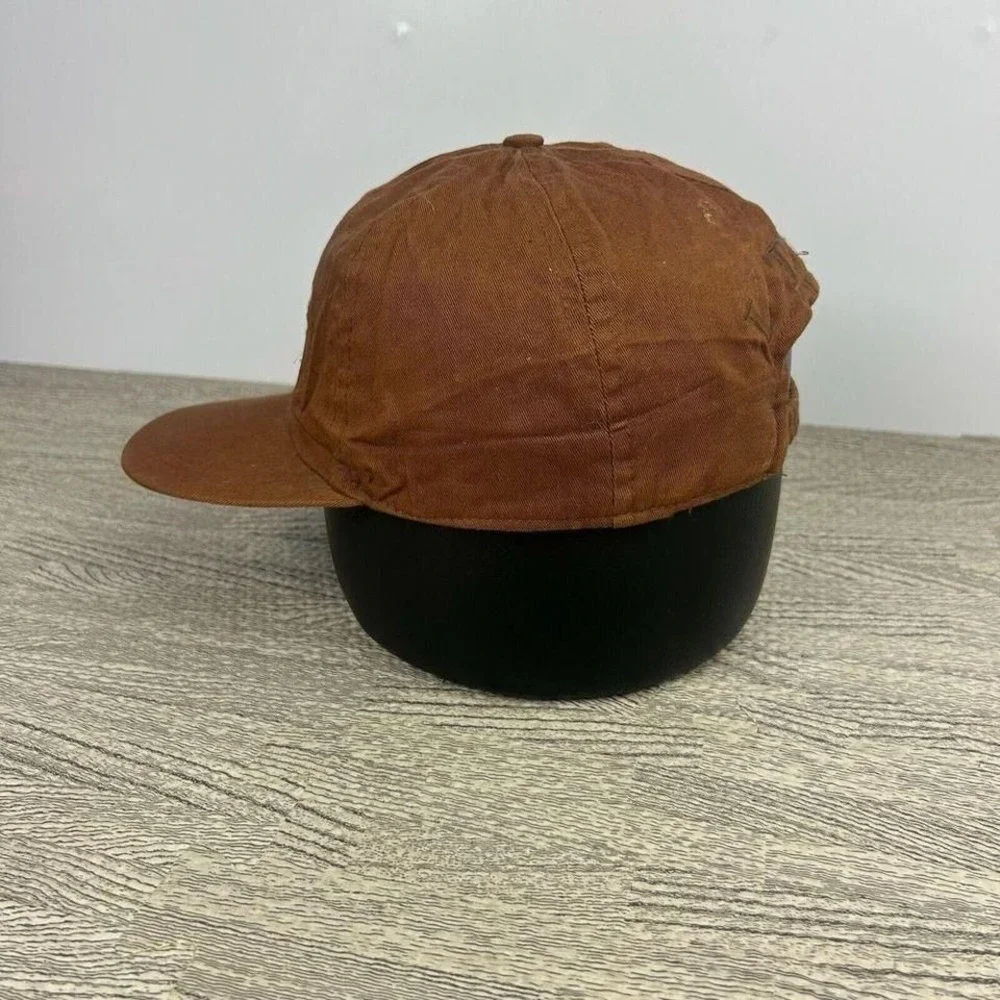 The Limited Jeans Hat Cap‎ Strap Back Baseball Brown Embroidered Logo
